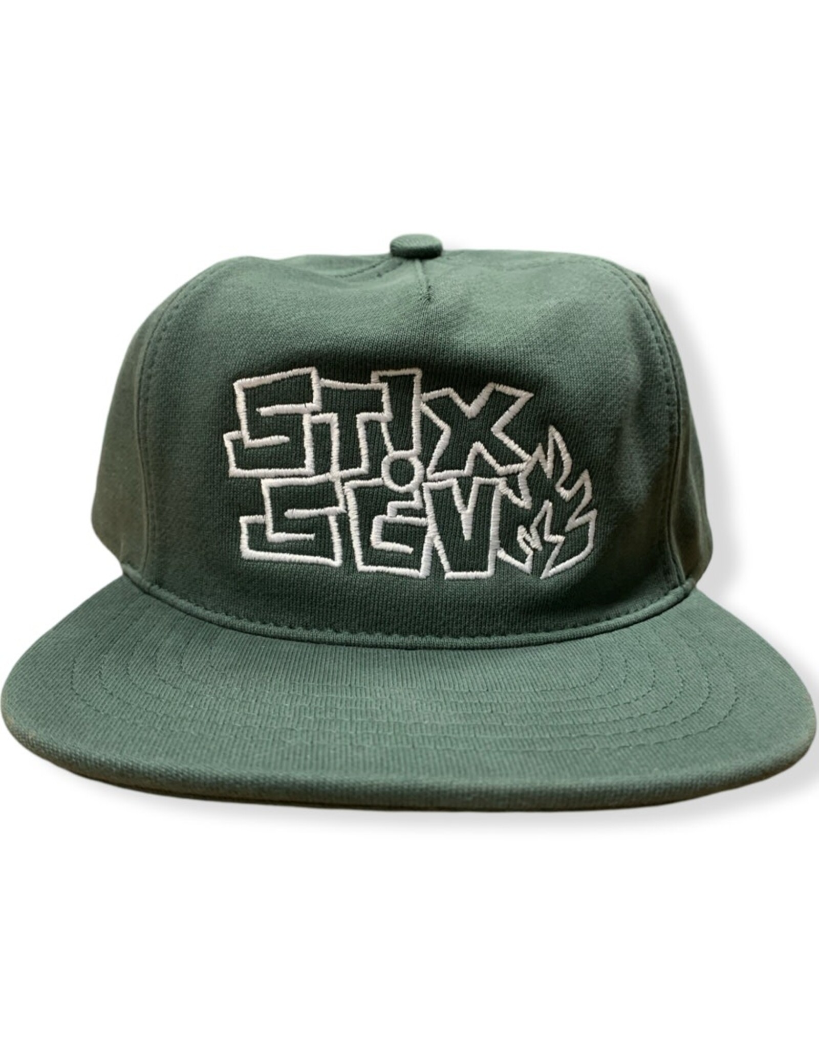 Stix SGV Stix SGV Hat Lucero Flame 5 Panel Snapback (Spruce/White)