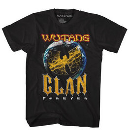 Star 500 Concert Series On Hollywood Tee Wu Tang Bat Globe S/S (Black)