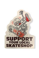 Stix SGV Support Sticker Bratrud Support Your Local Skateshop 2025