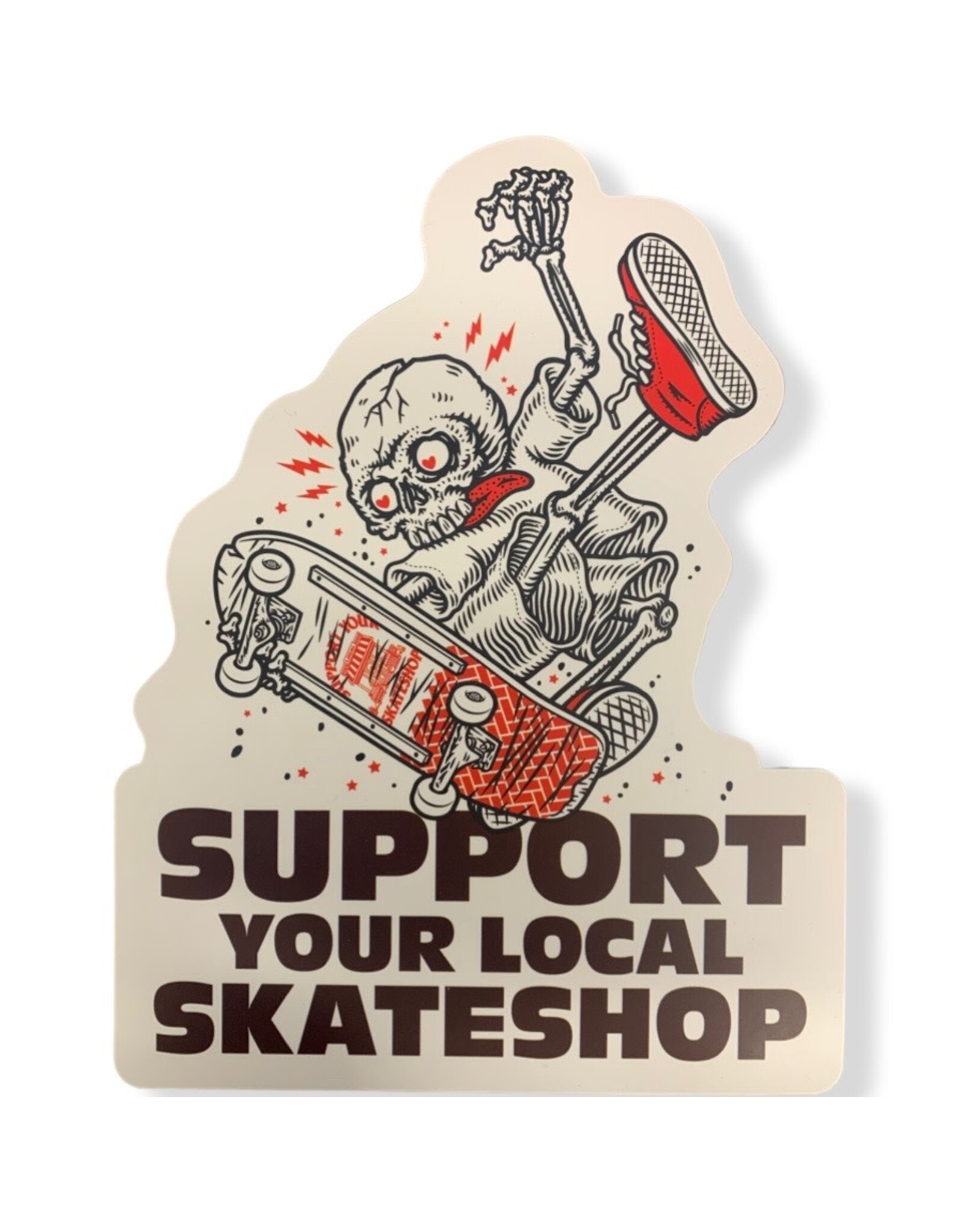 Stix SGV Support Sticker Bratrud Support Your Local Skateshop 2025