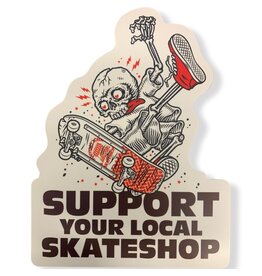 Stix SGV Support Sticker Bratrud Support Your Local Skateshop 2025