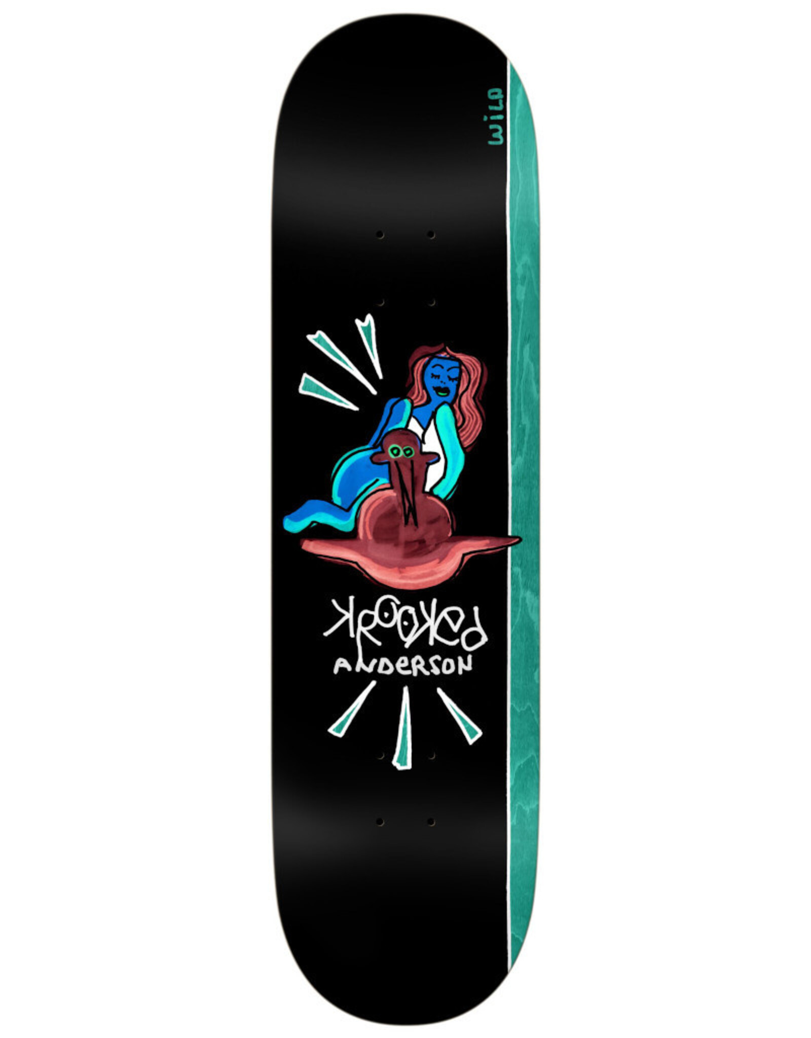 Krooked Krooked Deck Mike Anderson Manderson Sea Bird (8.38)
