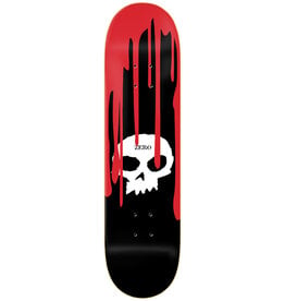 Zero Skateboards Zero Deck Team Logo Single Skull Blood (8.25)