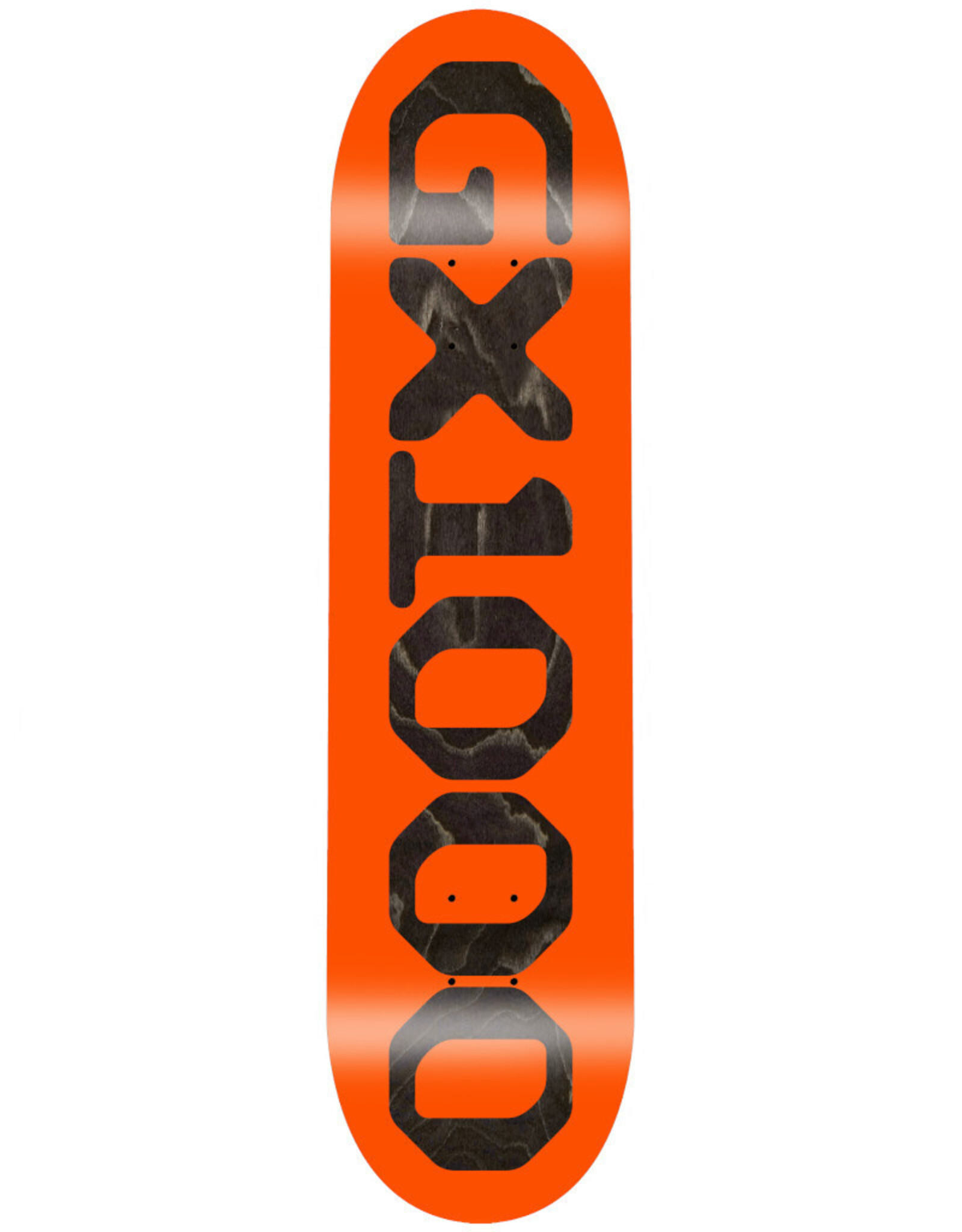 GX1000 GX-1000 Deck Team OG Logo Orange/Black Veneer (8.625)