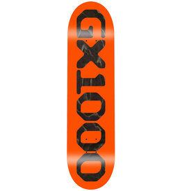 GX1000 GX-1000 Deck Team OG Logo Orange/Black Veneer (8.625)