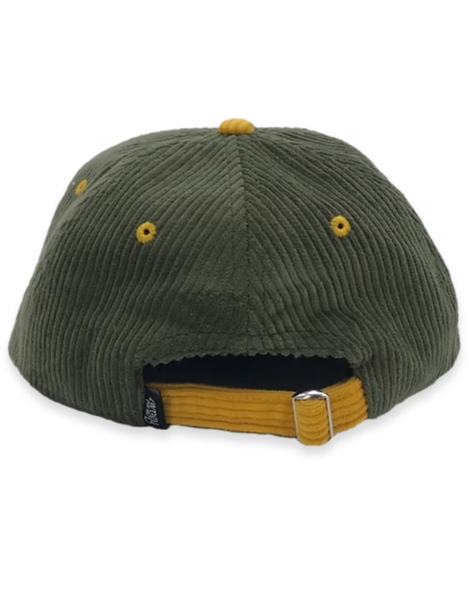 Cloudflower Cloudflower Hat Corduroy Two Tone Strapback (Green/Yellow)