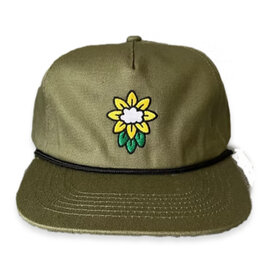 Cloudflower Cloudflower Hat Nylon Rope Snapback (Green)