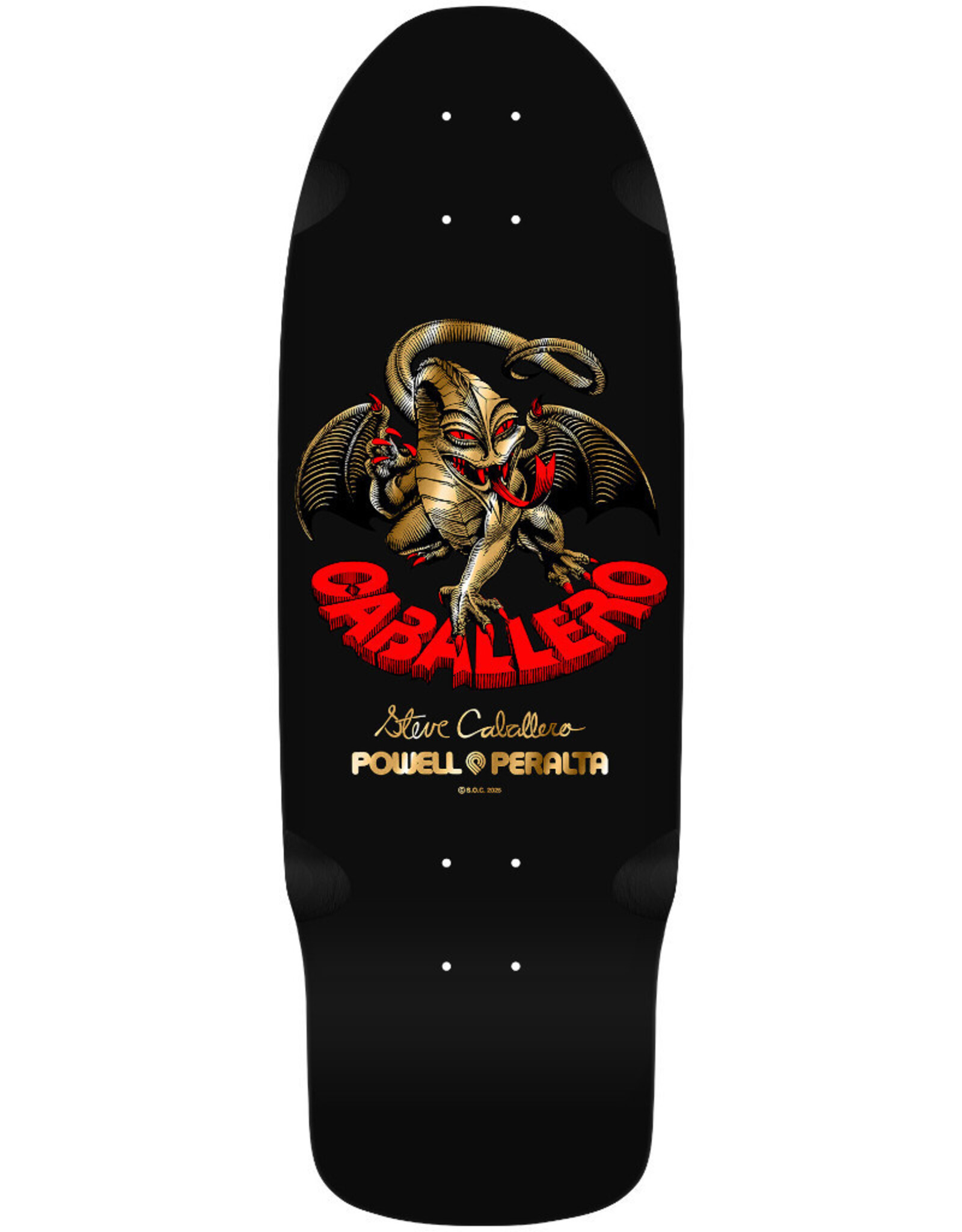 Vtg POWELL PERALTA 7 ply John Keester / Devin St. Clair deck