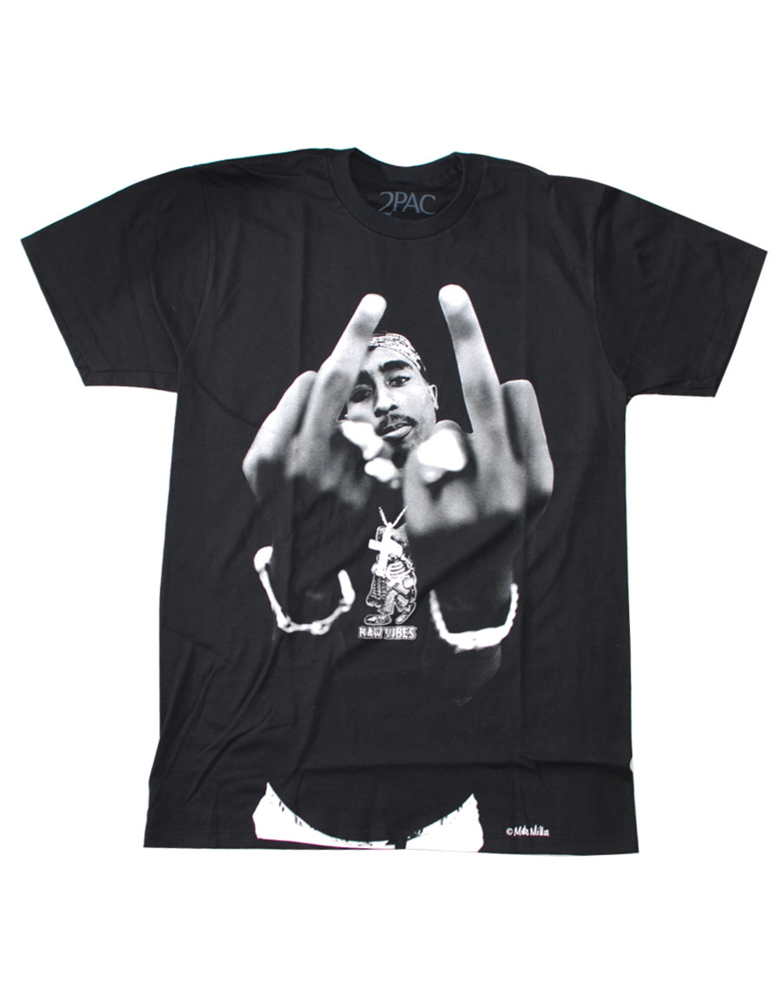 Star 500 Concert Series On Hollywood Tee Tupac S/S (Middle Finger)
