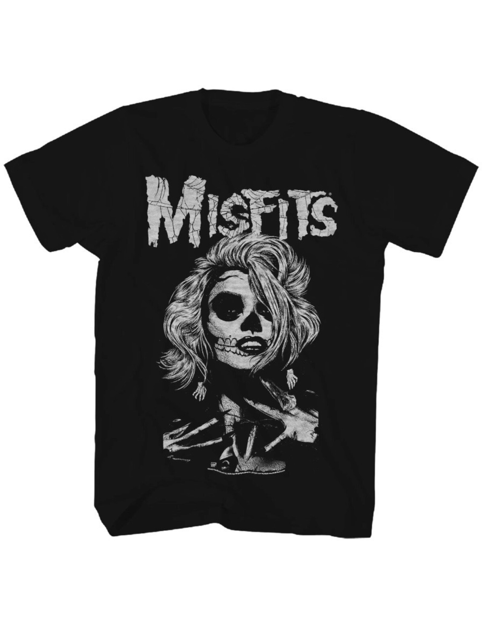 Star 500 Concert Series On Hollywood Tee Misfits Web Woman S/S (Black)