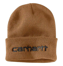 Carhartt Carhartt Beanie Knit Insulated Logo Graphic Cuff (Carhartt Brown)