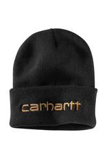 Carhartt Carhartt Beanie Knit Insulated Logo Graphic Cuff (Black)