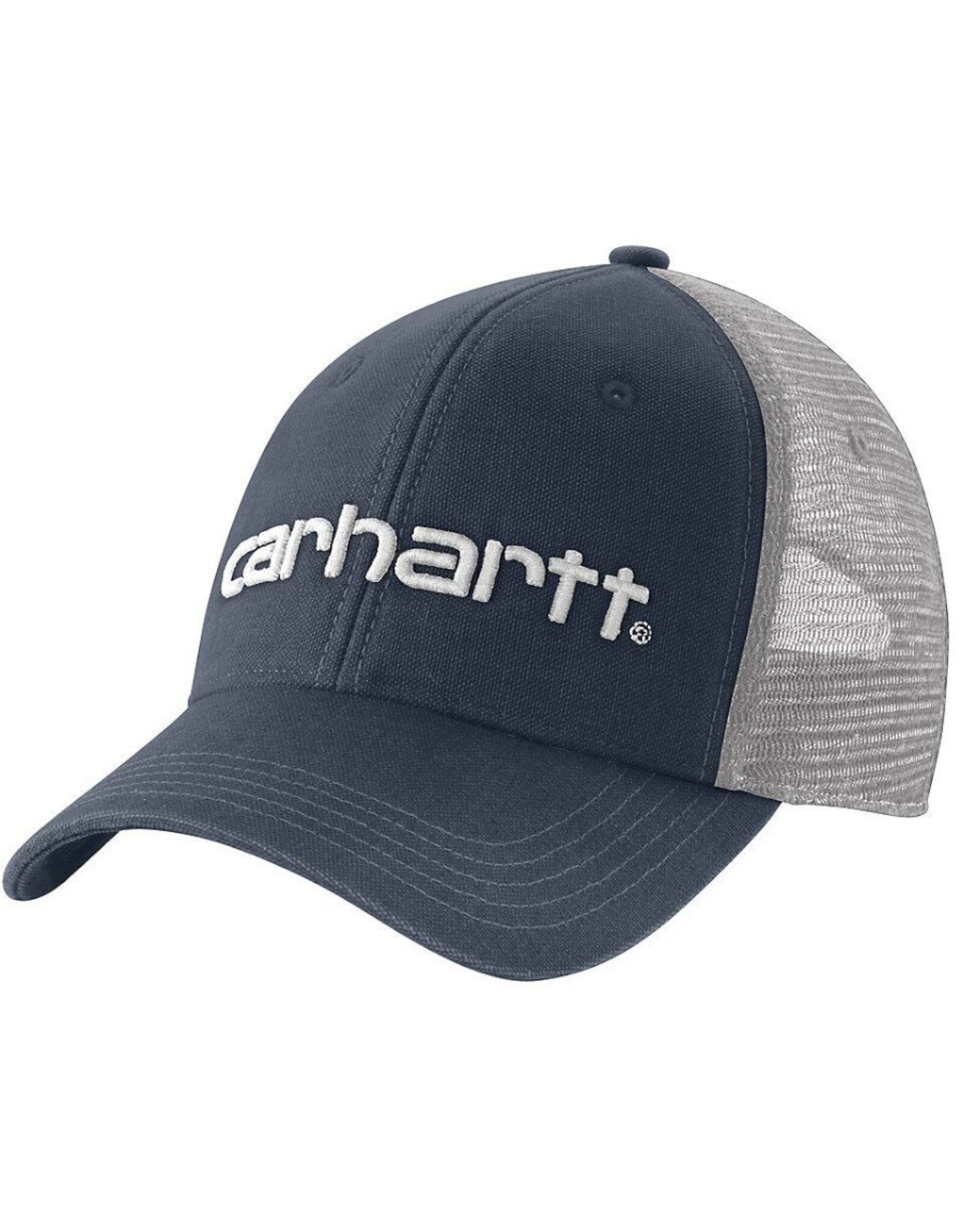 Carhartt Carhartt Hat Canvas Graphic Logo Mesh Snapback (Navy/White)