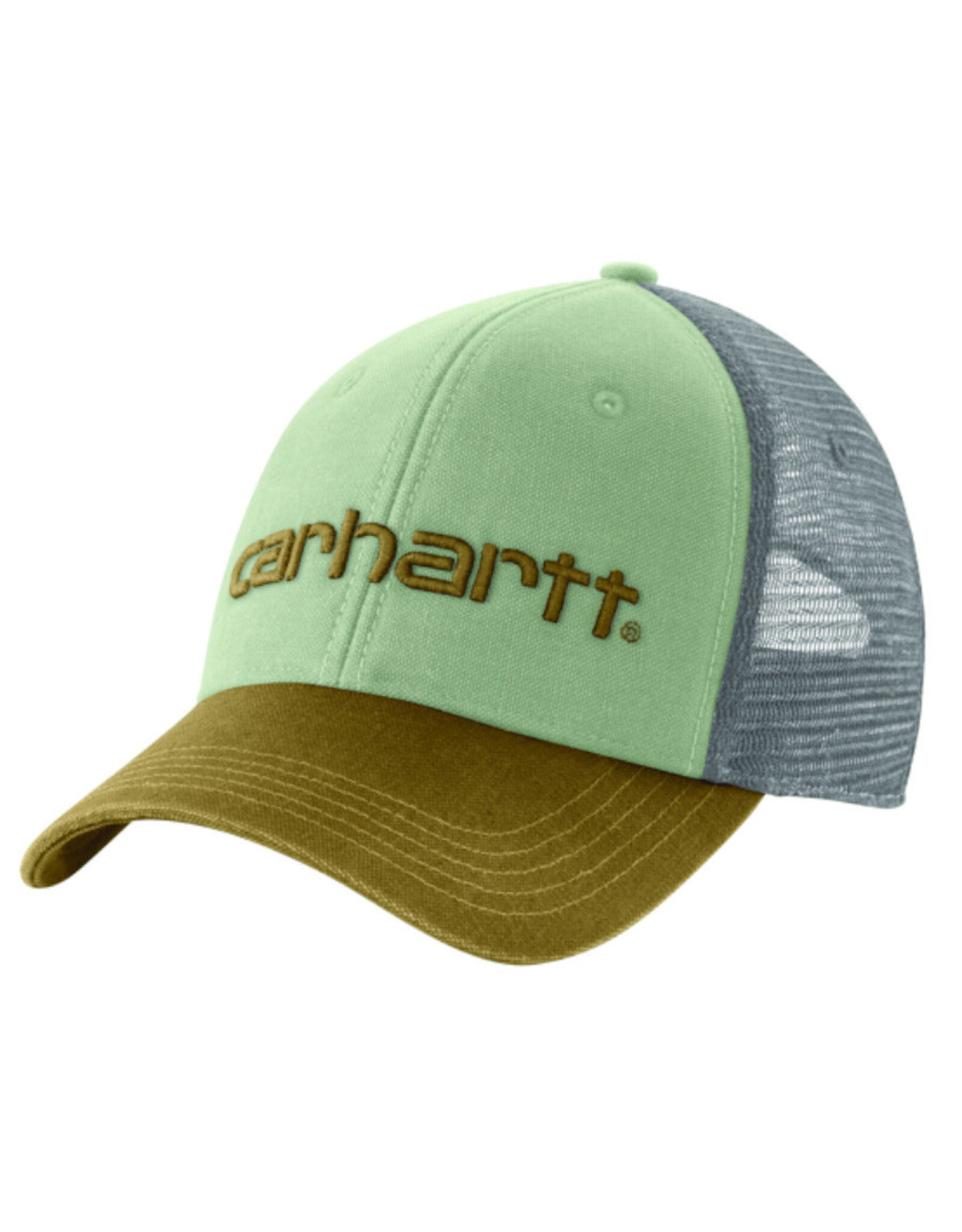 Carhartt Carhartt Hat Canvas Graphic Logo Mesh Snapback (Sage)