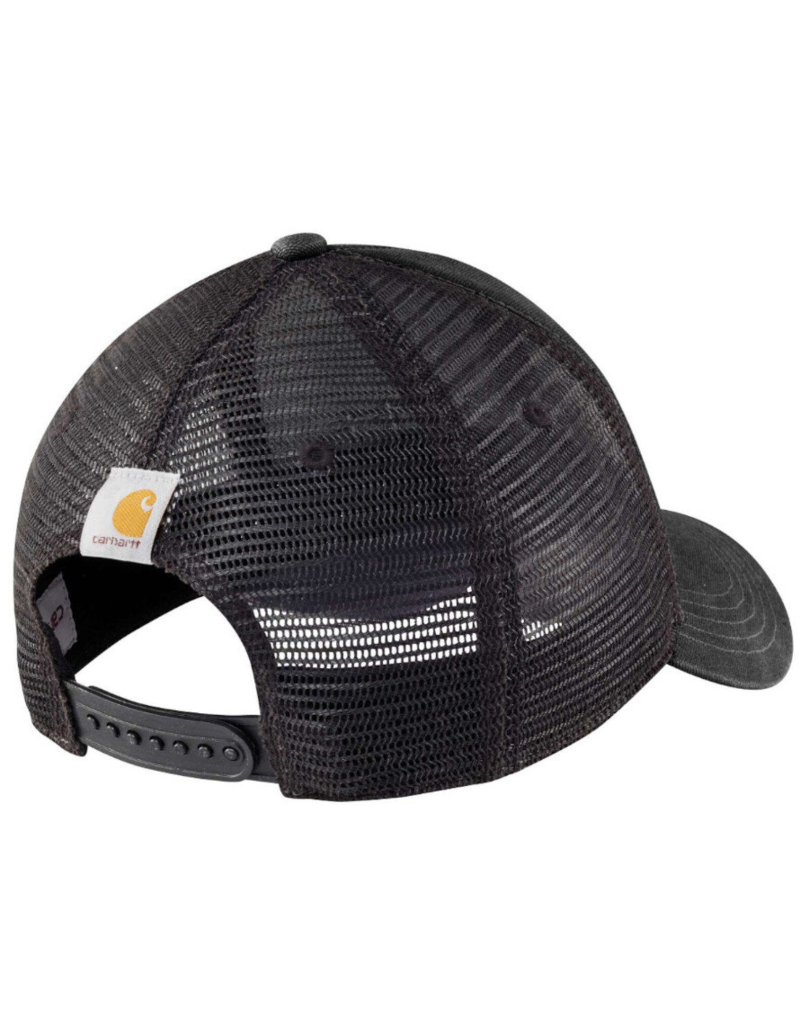 Carhartt Carhartt Hat Canvas Graphic Logo Mesh Snapback (Black)