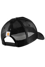 Carhartt Carhartt Hat Rugged Flex Twill Script Patch Mesh Snapback (Black)