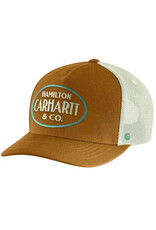 Carhartt Carhartt Hat Twill Hamilton Embroidered Mesh Snapback (Carhartt Brown)