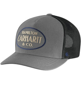 Carhartt Carhartt Hat Twill Hamilton Embroidered Mesh Snapback (Steal)