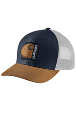 Carhartt Carhartt Hat Canvas C Patch Mesh Snapback (Navy)