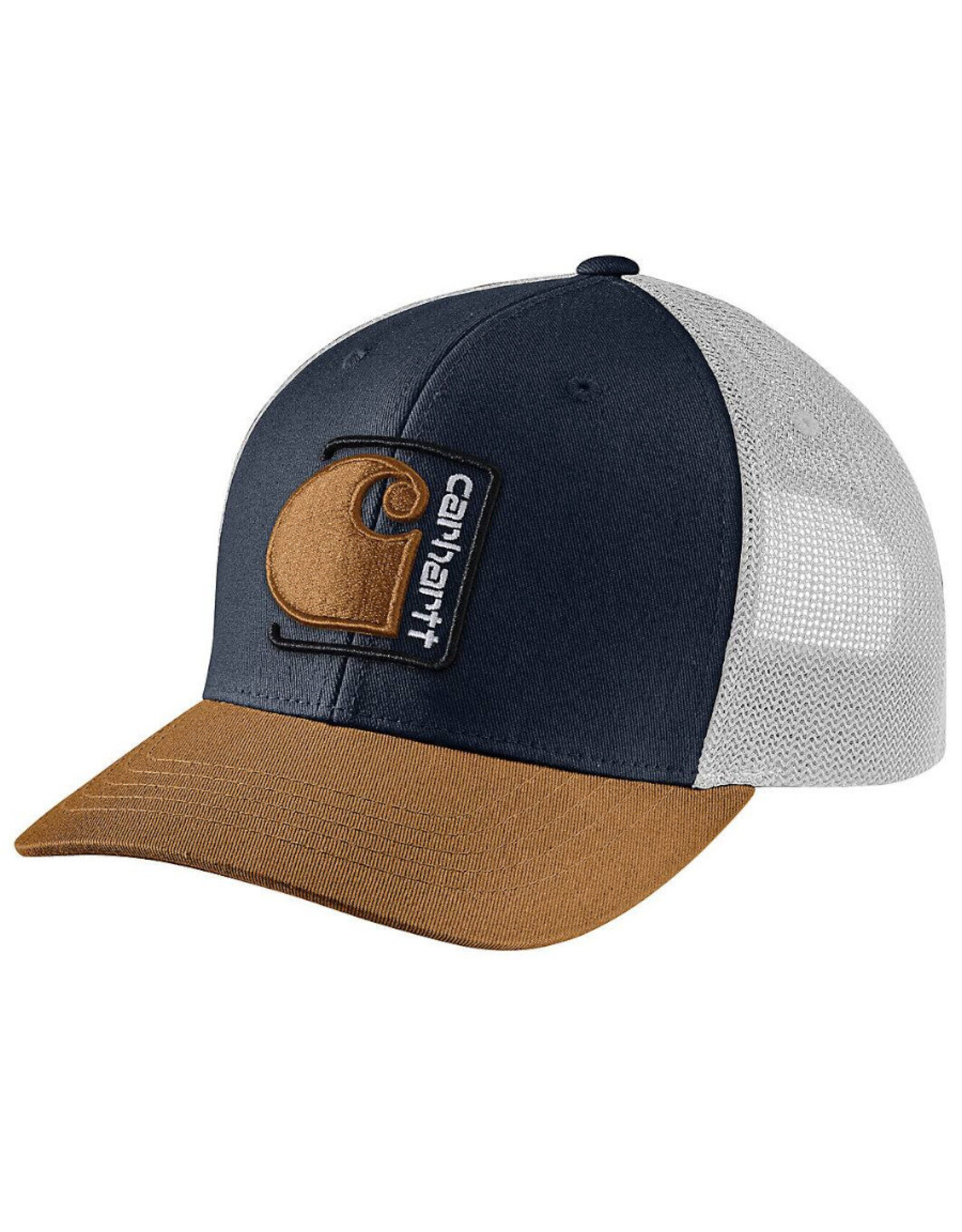 Carhartt Carhartt Hat Canvas C Patch Mesh Snapback (Navy)