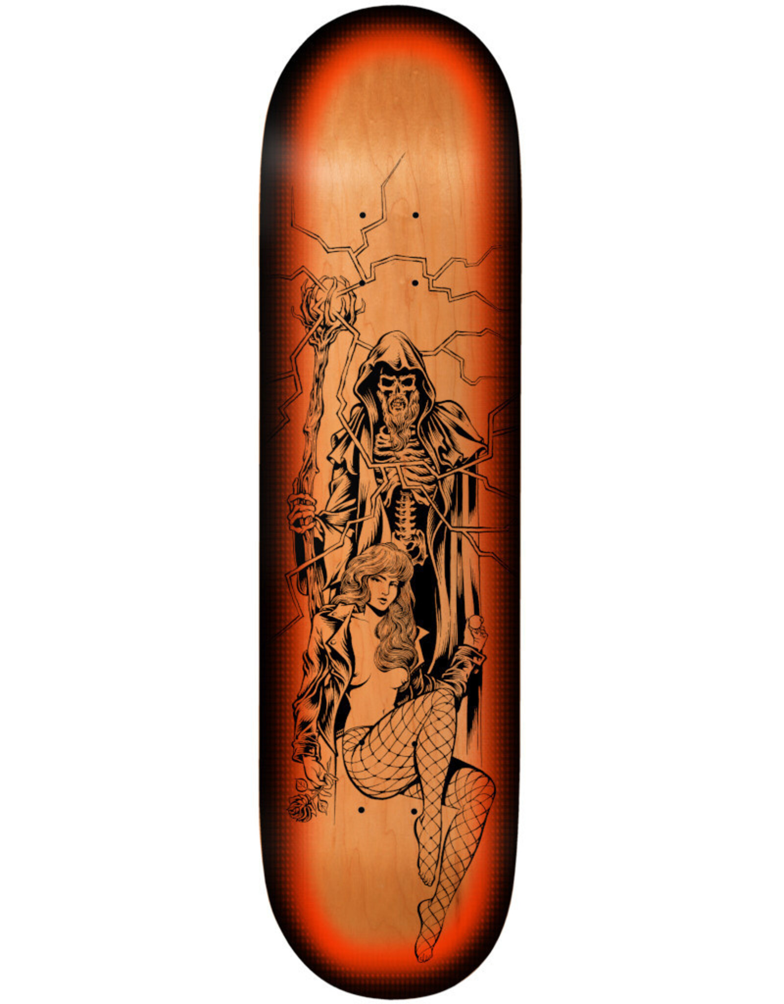 Deathwish Deathwish Deck Jon Dickson Red Dawn (8.25)