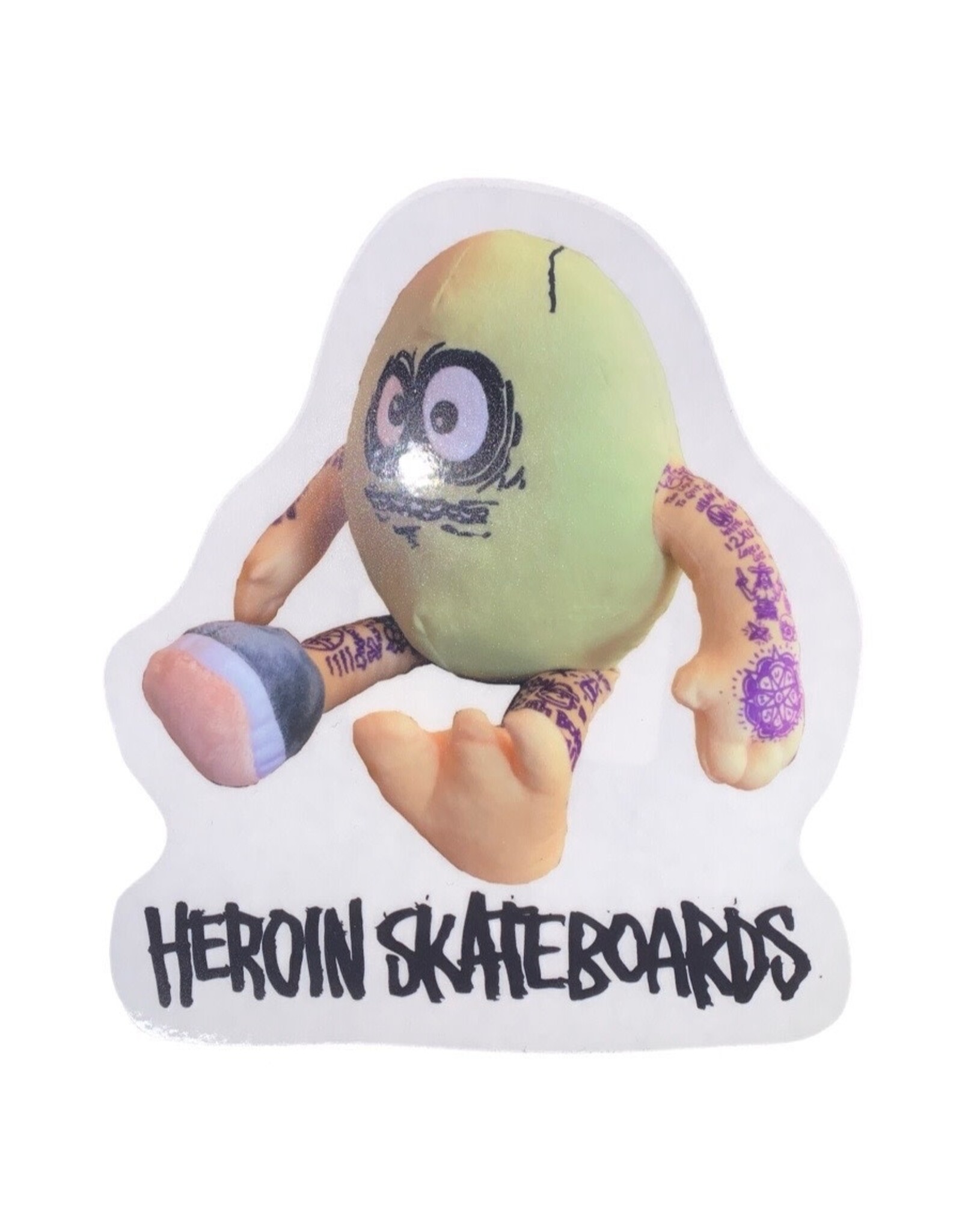 Heroin Heroin Sticker Plush