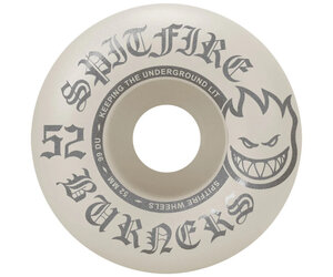 Spitfire Wheels Burners White (52mm/99d) - Stix SGV