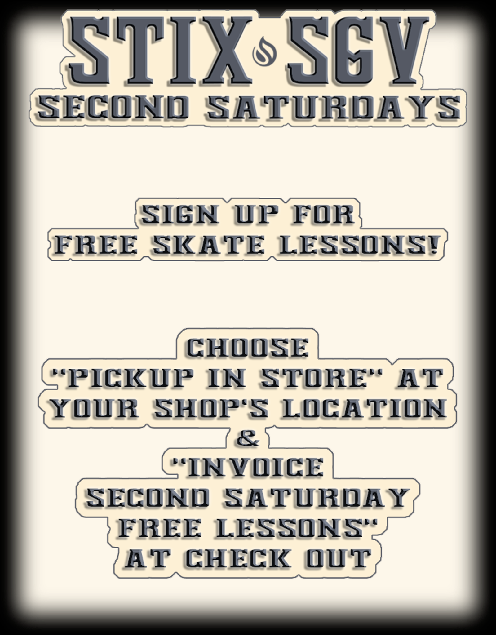 Stix SGV Stix SGV Second Saturday Skate Sign-ups