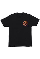 Santa Cruz Santa Cruz Tee Flame Ringed Dot Regular S/S (Black)