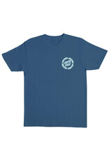 Santa Cruz Santa Cruz Tee Flame Ringed Dot Regular S/S (Blue Dusk)
