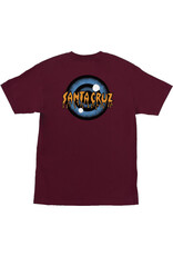 Santa Cruz Santa Cruz Tee Rob Roskopp Iris Regular S/S (Maroon)