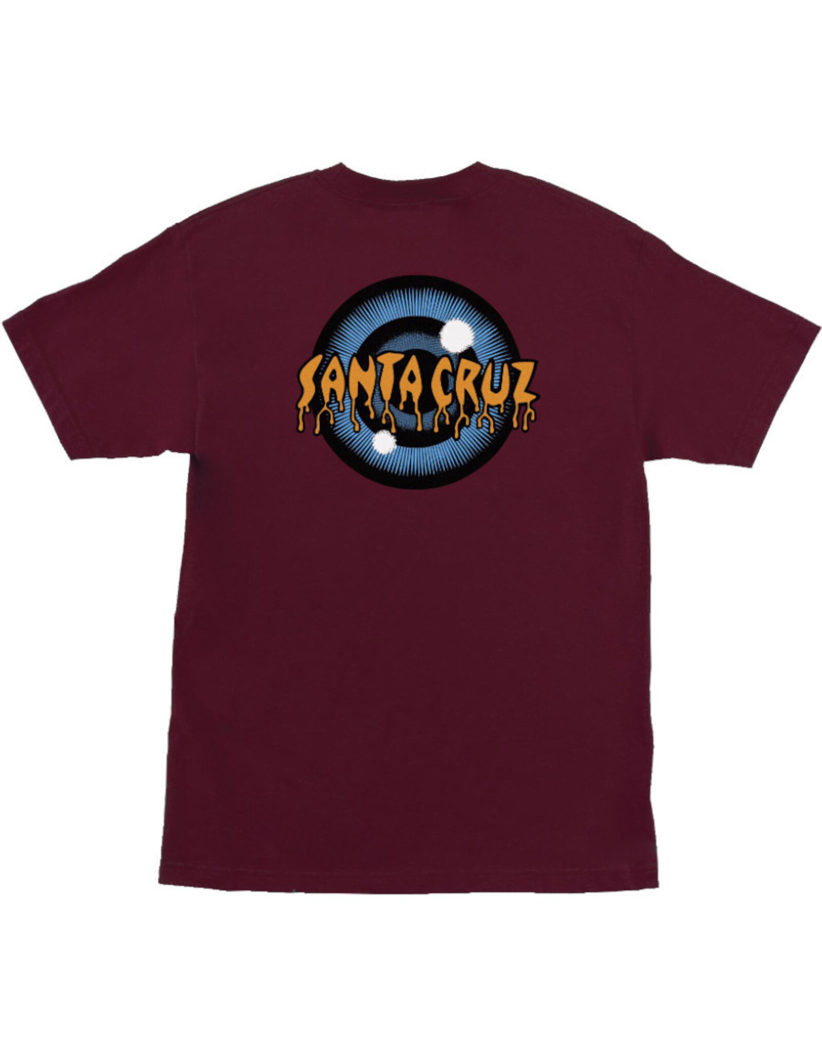 Santa Cruz Santa Cruz Tee Rob Roskopp Iris Regular S/S (Maroon)