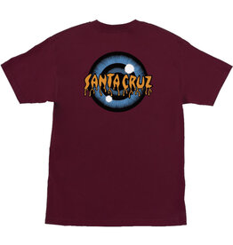 Santa Cruz Santa Cruz Tee Rob Roskopp Iris Regular S/S (Maroon)