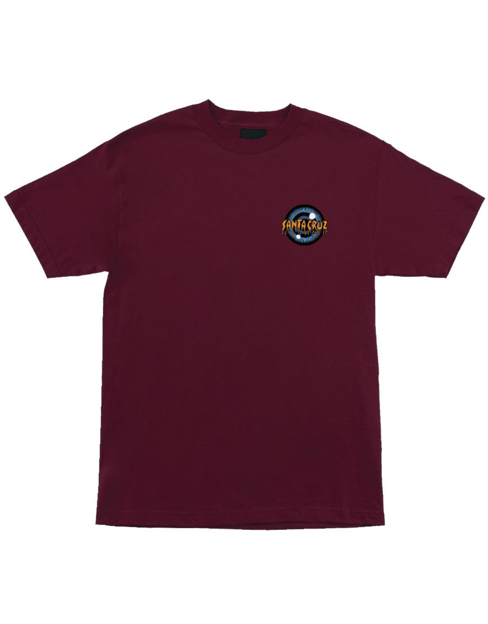 Santa Cruz Santa Cruz Tee Rob Roskopp Iris Regular S/S (Maroon)
