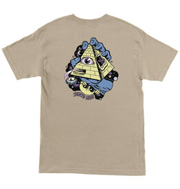 Santa Cruz Santa Cruz Tee Jereme Knibbs Invasion Hand Heavyweight S/S (Sand)
