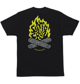Santa Cruz Santa Cruz Tee Campfire Heavyweight S/S (Black)