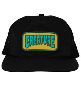 Creature Creature Hat Haunted Sea Mesh Trucker Snapback (Black)