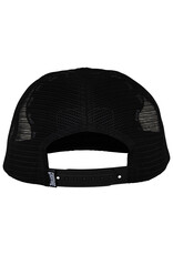 Creature Creature Hat Haunted Sea Mesh Trucker Snapback (Black)