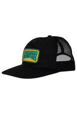 Creature Creature Hat Haunted Sea Mesh Trucker Snapback (Black)