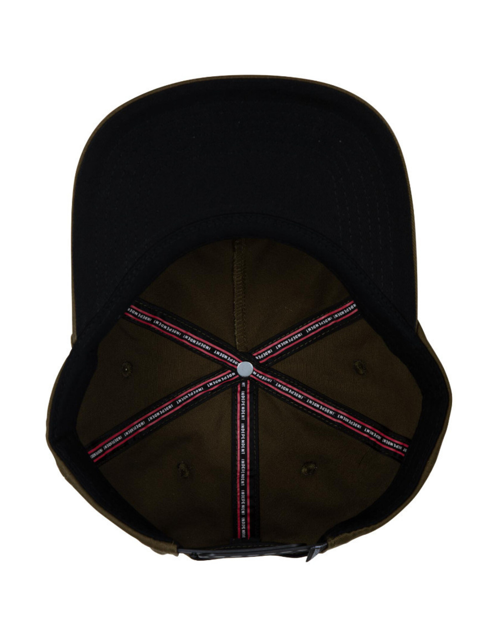 Independent Independent Hat Bar Logo Unstructured Snapback (Dark Chocolate)