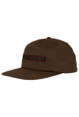 Independent Independent Hat Bar Logo Unstructured Snapback (Dark Chocolate)