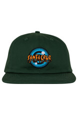 Santa Cruz Santa Cruz Hat Rob Roskopp Iris Unstructured Snapback (Forest)