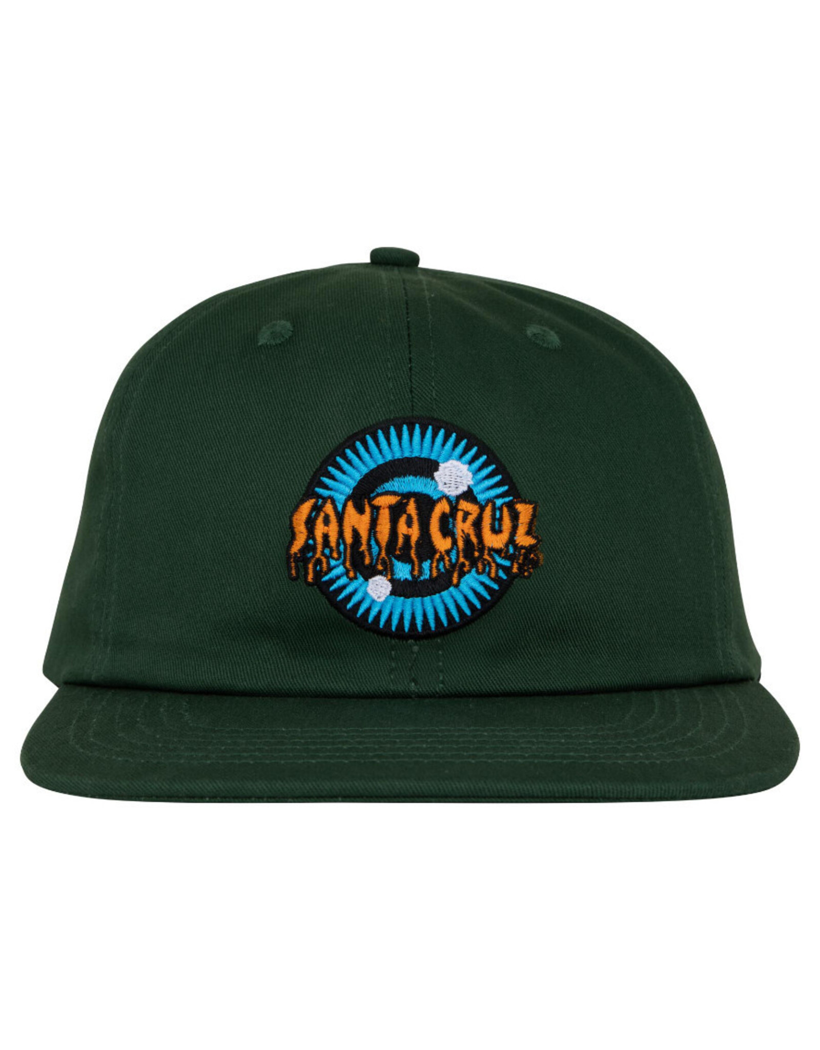 Santa Cruz Santa Cruz Hat Rob Roskopp Iris Unstructured Snapback (Forest)
