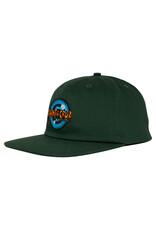 Santa Cruz Santa Cruz Hat Rob Roskopp Iris Unstructured Snapback (Forest)