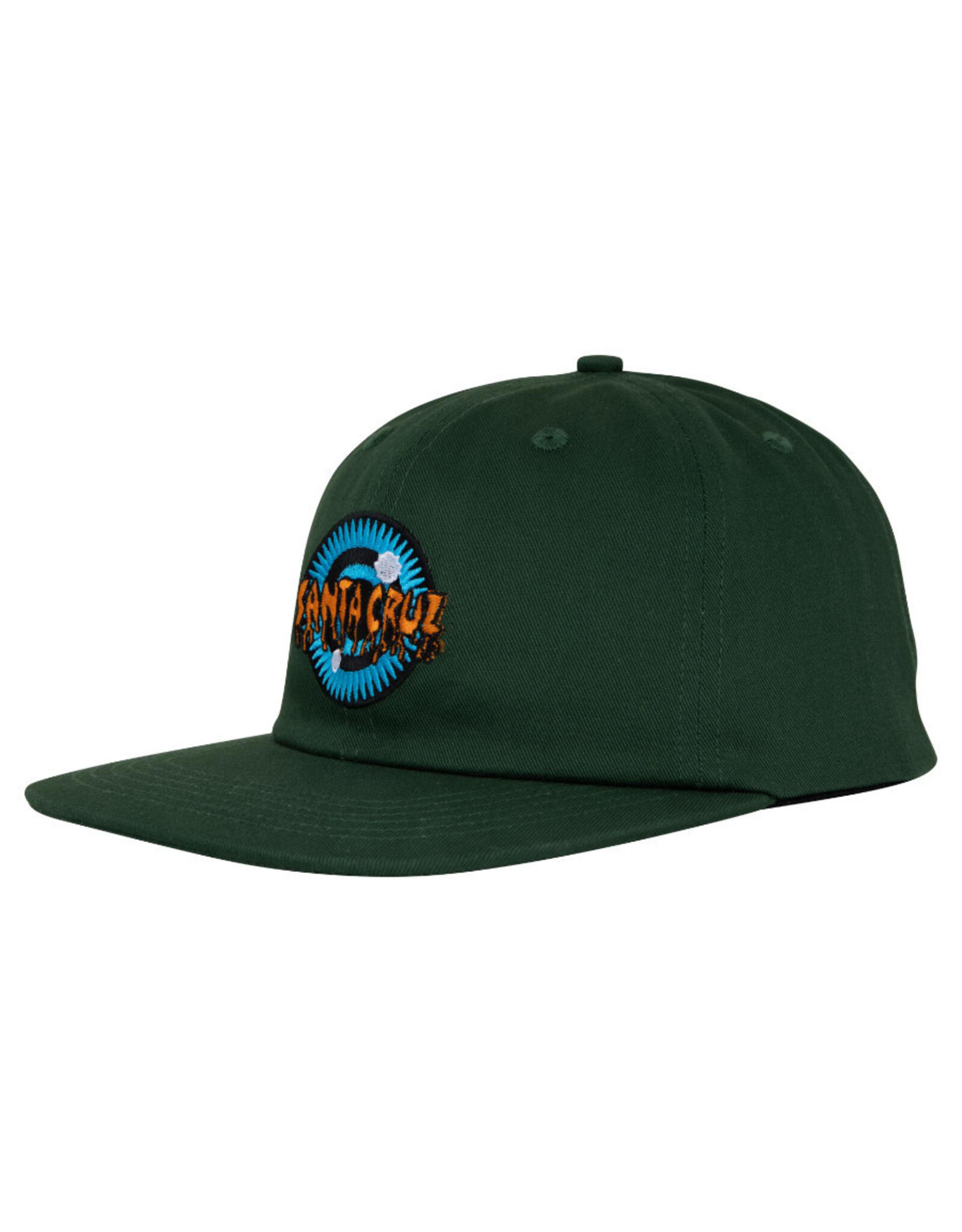 Santa Cruz Santa Cruz Hat Rob Roskopp Iris Unstructured Snapback (Forest)