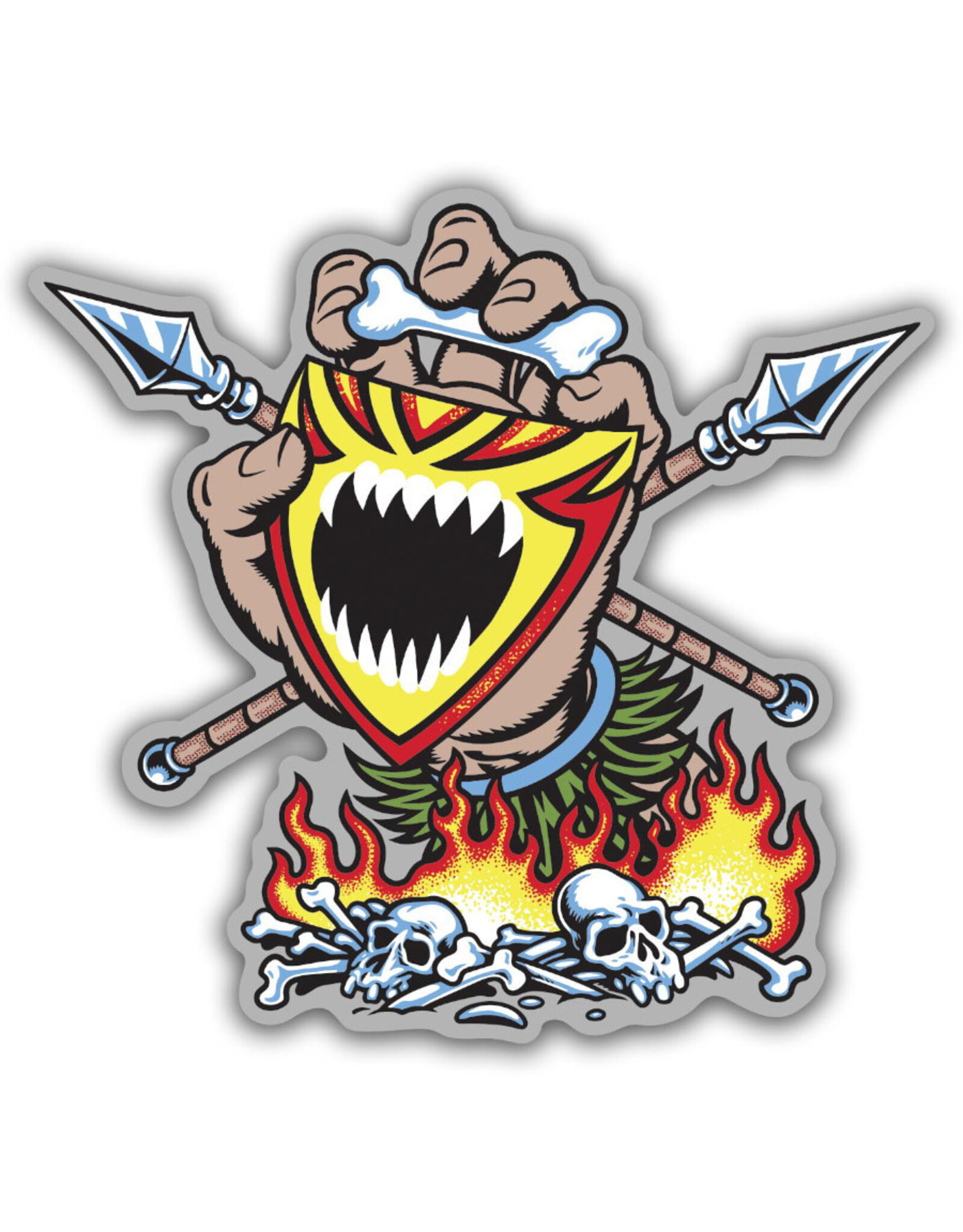 Santa Cruz Santa Cruz Sticker Salba Screaming With Doctor (4.5 X 4.25 Inch)
