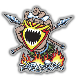 Santa Cruz Santa Cruz Sticker Salba Screaming With Doctor (4.5 X 4.25 Inch)