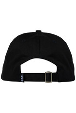 Real Real Hat Oval Embroidered Strapback (Black/Cream)