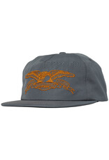 Anti Hero Anti Hero Hat Basic Eagle Snapback (Charcoal/Orange)