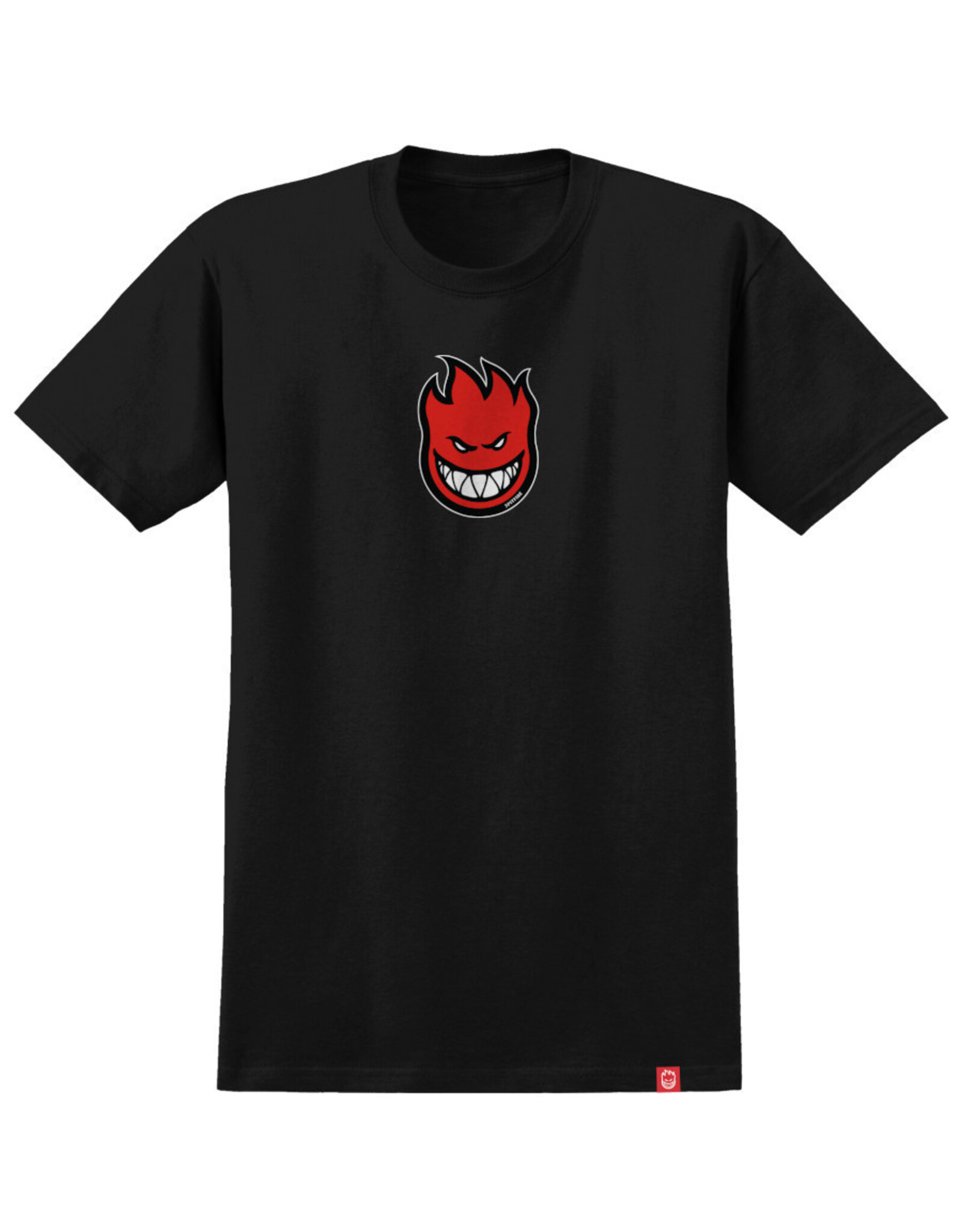 Spitfire Spitfire Tee Bighead Mid Fill S/S (Black/Red)